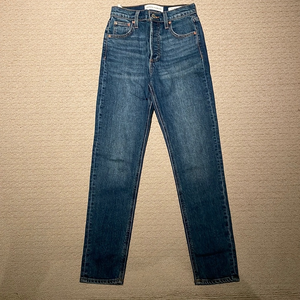 Denim Forum Yoko High Rise Slim Jean